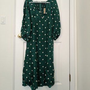 NWT J.Crew Satin Dress Size 6